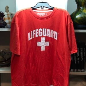 Lifeguard Women's Red Short Sleeve Tee